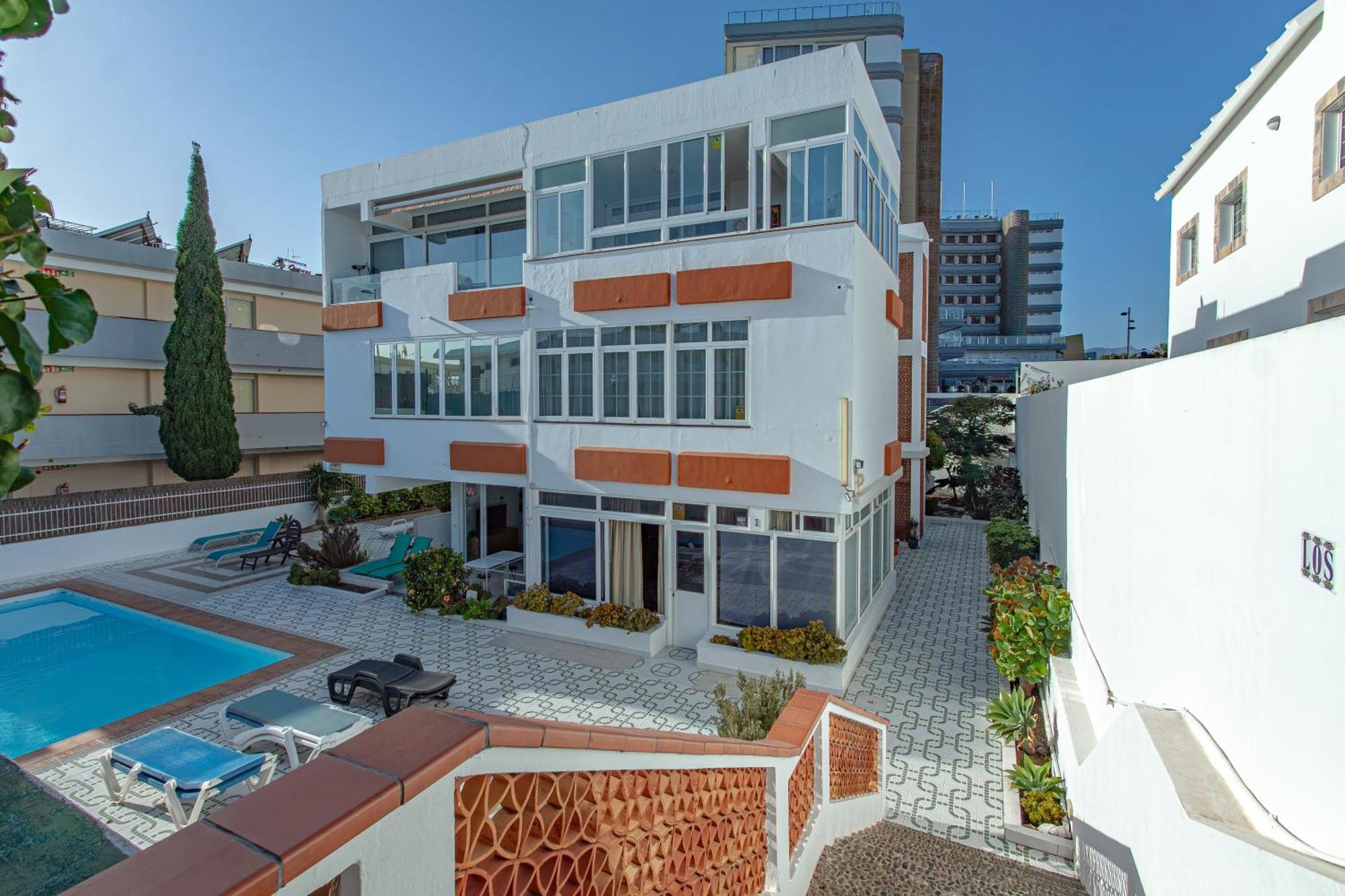 Apartamento Con Terraza Y Piscina En Playa Del Ing Playa del Ingles  Luaran gambar