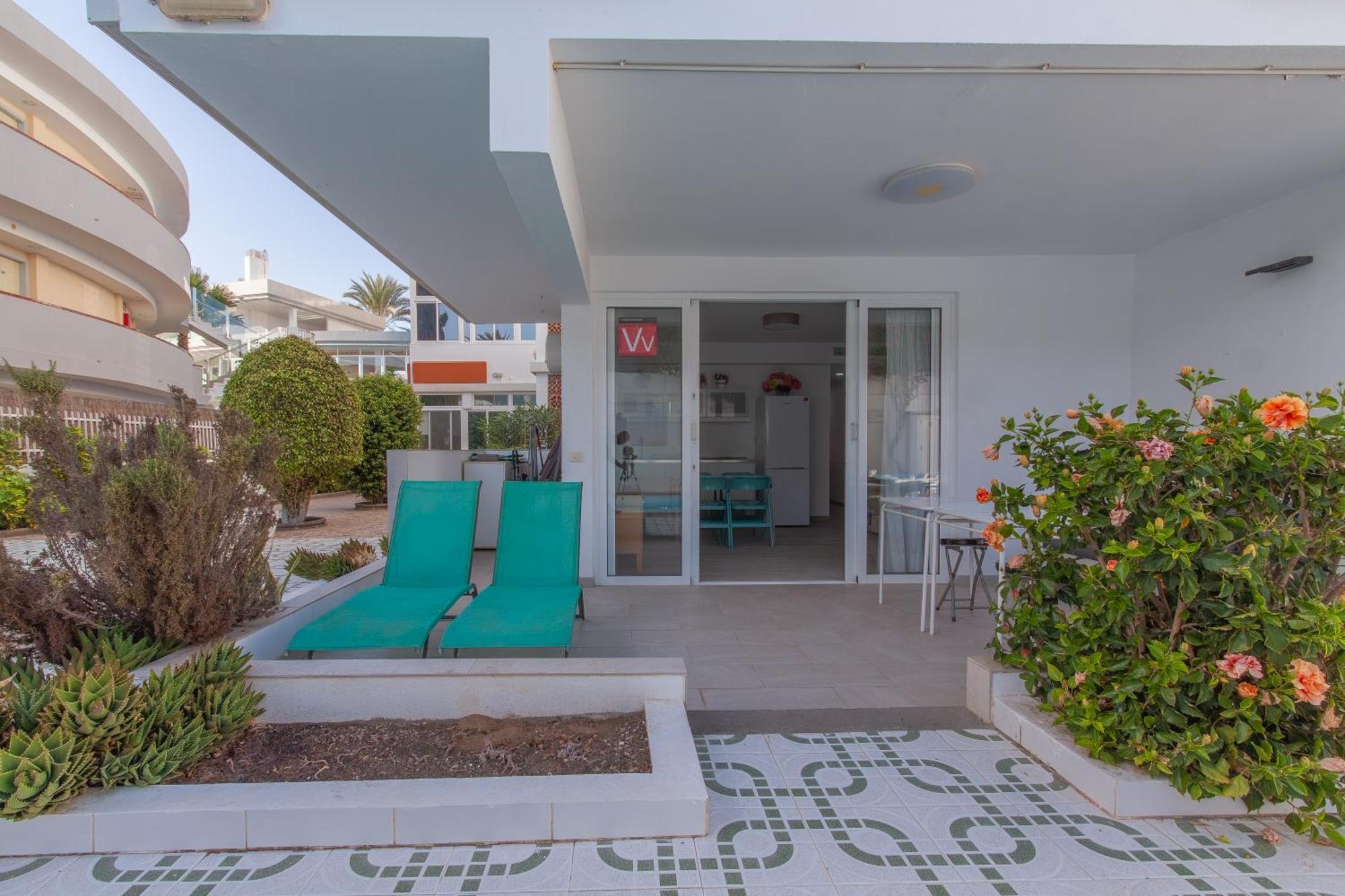 Apartamento Con Terraza Y Piscina En Playa Del Ing Playa del Ingles  Luaran gambar