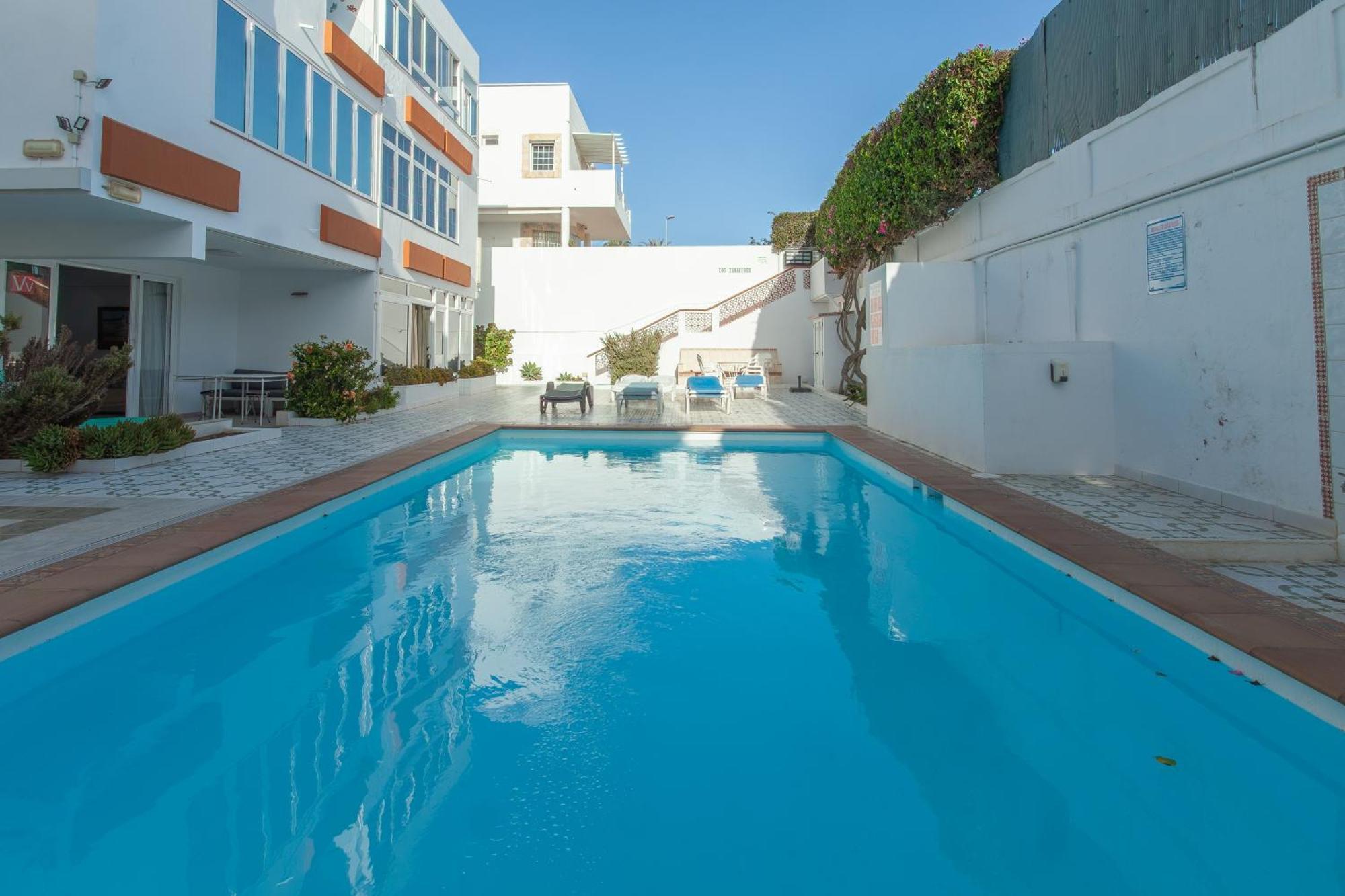 Apartamento Con Terraza Y Piscina En Playa Del Ing Playa del Ingles  Luaran gambar