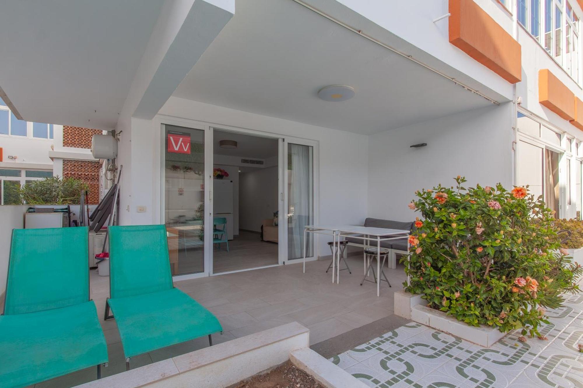 Apartamento Con Terraza Y Piscina En Playa Del Ing Playa del Ingles  Luaran gambar