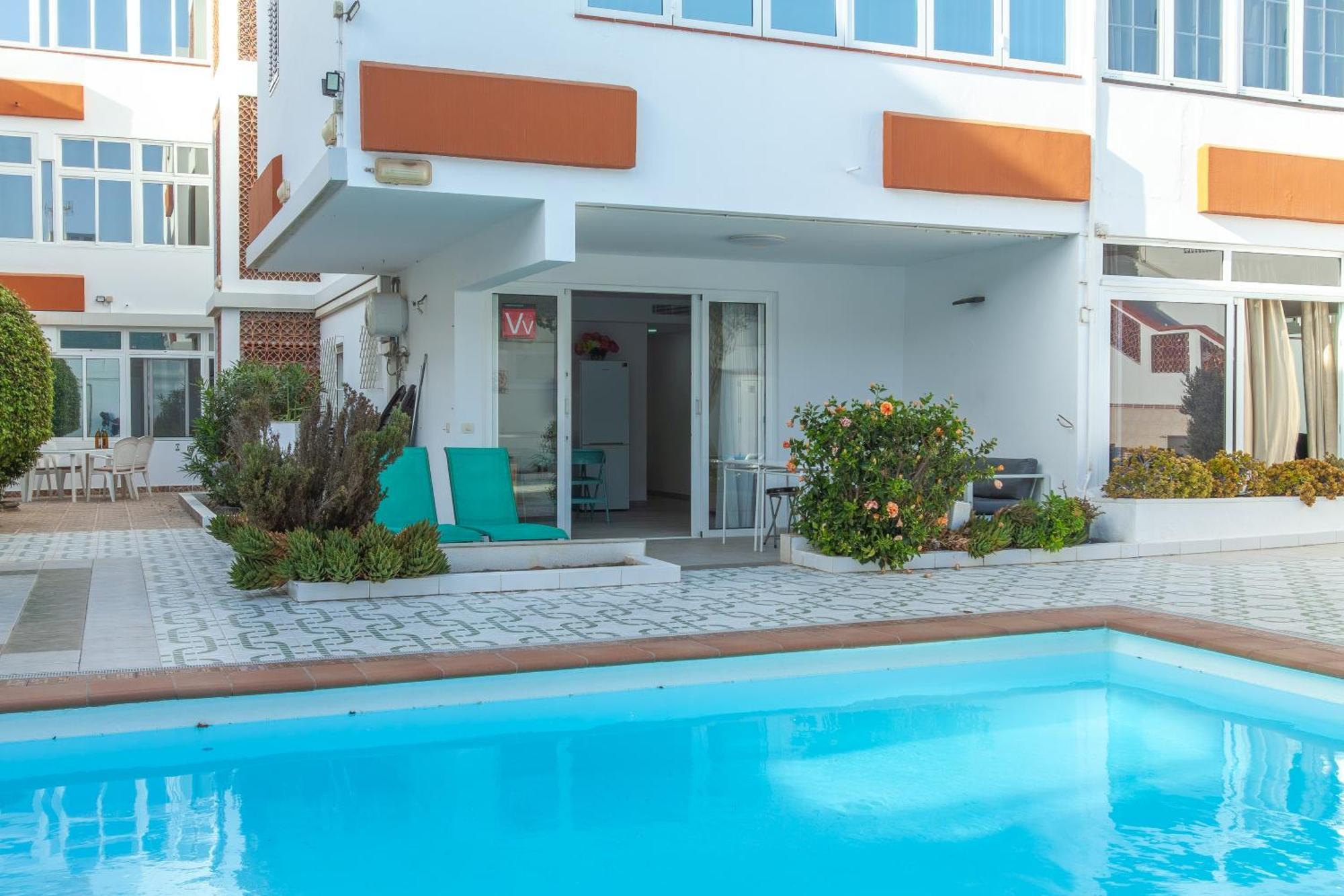 Apartamento Con Terraza Y Piscina En Playa Del Ing Playa del Ingles  Luaran gambar